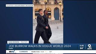 Joe Burrow hits the runway at Vogue World 2024 fashion show in Paris