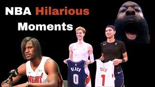 NBA Hilarious Moments  2023-2024 NBA Season Iconic Moments Mashup