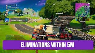 Fortnite Eliminations Within 5m  Epic Quest Guide  Fortnite Week 4 Challenges