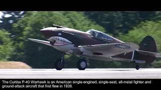 Warbird Minute - Curtiss P-40 Warhawk