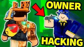 I Caught the OWNER.. HACKING? Roblox Flood Escape 2 with Crazyblox