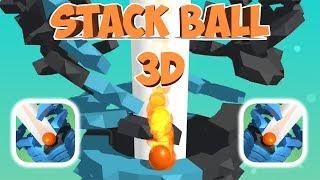 Stack Ball 3D - Gameplay - First Levels 1 - 20 iOS - Android