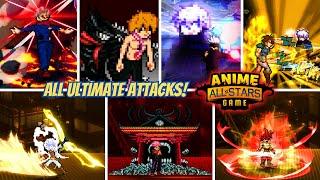 ALL ULTIMATE ATTACKS - ANIME WAR 1000 CHARACTERS ScreenPack Best ANimation Mugen AndroidPc