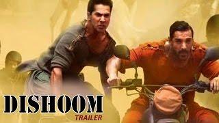 Dishoom Official Trailer  Varun Dhawan John Abraham  Releases Now