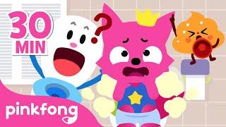 Potty training song compilation for kids  Healthy Habits  Pinkfong Rhymes for Children