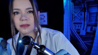 ASMR Hospital *CLOGGING* Your Ears   Ear Exam & Reverse Cleaning  Test Subject 182B