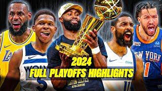 FULL 2024 NBA Playoffs Highlights  GOAT Season