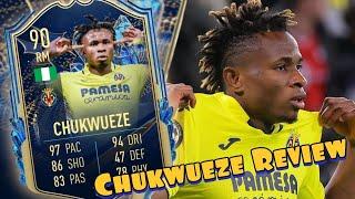 FIFA 23  CHUKWUEZE TEAM OF THE SEASON PLAYER REVIEW  THROWBACK TO HULK? 