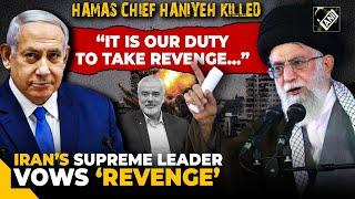 “Duty to take revenge…” Iran’s Supreme Leader Khamenei warns Haniyeh killers of ‘severe punishment’