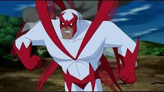 Hawk DCAU Powers and Fight Scenes - Justice League Unlimited