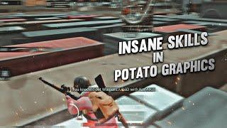 INSANE SKILLS IN POTATO GRAPHICS II NR GAMING II MONTAGE#20 II DIE A KING II LETS REACH 300 SUBS 