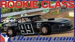 MY FIRST START IN DIRT ROOKIE CLASS  iRacing Dirt Street Stocks at USA Speedway