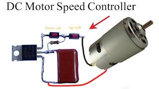 Make a DC motor speed controller diy dc voltage regulator