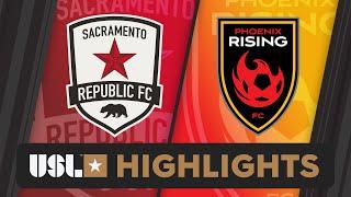 9.14.2024  Sacramento Republic FC vs. Phoenix Rising FC - Game Highlights