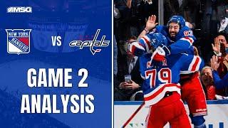 Rangers Bend But Dont Break In 4-3 Win Over Caps To Take 2 Game Lead In Series  New York Rangers