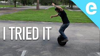 InMotion V5 Review Electric unicycles are kinda awesome...