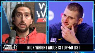 Nikola Jokićs NBA Finals win forces Nick to re-evaluate his Top 50 in 50 years  Whats Wright?