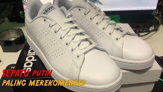 Review Adidas Advantage Full White Unboxing indonesia