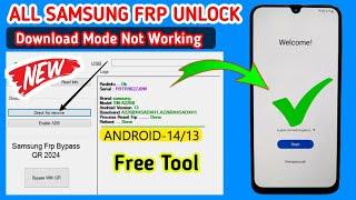 Samsung Frp Bypass 2024Android 1314 New Security 2024 JulyAugust100% Working Solution