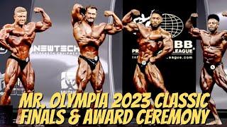 Mr. Olympia 2023 Classic Finals & Award Ceremony