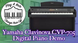 Yamaha Clavinova CVP 705 - Digital Piano Demo