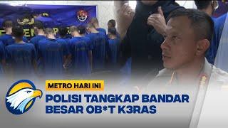 Polrestabes Bandung Berhasil Tangkap Bandar Besar Ob*t K*ras - Metro Hari Ini