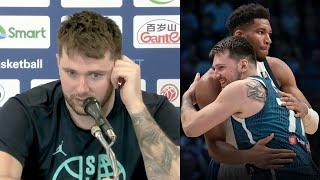 Luka Doncic reacts to Slovenia being eliminated from Olympics by Giannis & Greece