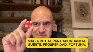 Magia ritual para que consigas fortuna suerte prosperidad y abundancia.