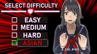 I Tried Asian Difficulty In Yandere Simulator and it hurt my soul