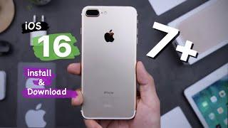 How to update iOS 16 on iPhone 7 plus  How to get iOS 16 on iPhone 7 plus