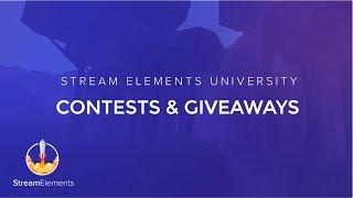StreamElements Contests & Giveaways