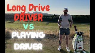 Long Driver DRIVER vs Playing DRIVER  Bry Roberts Long Drive