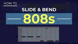 How to Glide Slide and Pitch Bend your 808s Ableton Live Tutorial