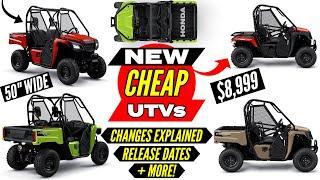 New 2023 Honda Pioneer 520  500 UTV Models Release Review + Changes Explained  50 Side by Side