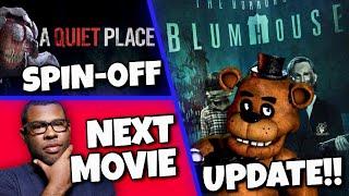 FNAF Movie Update Quiet Place Spin Off Jordan Peeles Next Movie & MORE