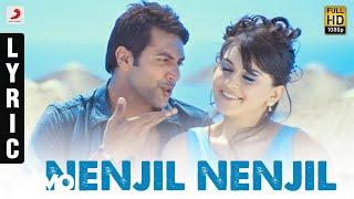 Engeyum Kadhal - Nenjil Nenjil Tamil Lyric  Jayam Ravi Hansikha  Harris Jayaraj