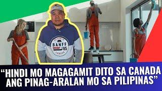 HINDI MO MAGAGAMIT ANG PINAG-ARALAN MO DITO SA CANADA  PINOY WORKER  BUHAY CANADA  RHODS CHANNEL