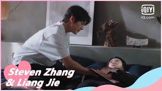 Yu gives Jiang a massage  The Day Of Becoming you  iQiyi Romance