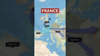 How Napoleon Conquered Europe...  #shorts #france #napoleon #maps #facts #europe #history