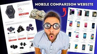 Mobile Comparison Website  How to make mobile specification website  Make money online