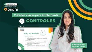 Estos son los criterios claves para implementar controles 