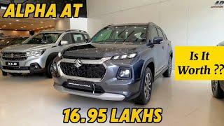 2024 Updated Maruti Suzuki Grand Vitara Alpha AT  Detailed Review - Is It Better Than Seltos HTX??