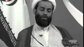 روحانی با همسر و دختر روبنده پوش در شبکه ۲ تلویزیون ایراناثر اشعه چشم مردان بر پوست زنان