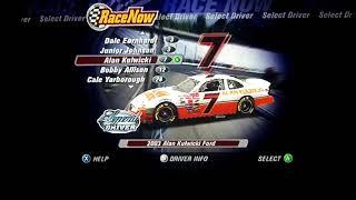 NASCAR Thunder 2004 ALL Legend Drivers And Schemes XBOX