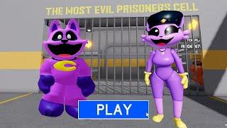 CATNAP VS CATNAP WOMEN BARRYS PRISON RUN SCARY OBBY Full Gameplay #roblox