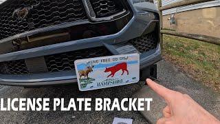 2024 MUSTANG GT - License Plate Mount - STO N SHO License Plate Bracket Quick-Release