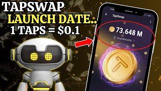Tapswap Mining Withdrawal  Tapswap Launch Date Bybit Listing & Claim  Tapswap Update