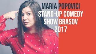 Maria Popovici cu un show integral de stand-up comedy Brasov 2017