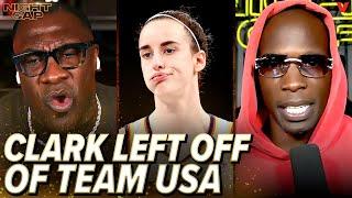Unc & Ocho react to Caitlin Clark being left off Team USA Olympic roster  Nightcap
