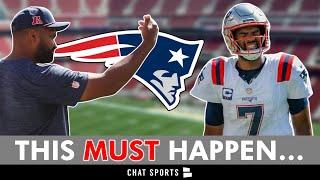 Patriots Making MAJOR Changes Before Week 5? Patriots Overreaction Monday After NFL Week 4 Loss